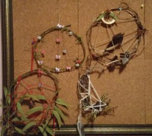 Natural dream catchers @ Naragebup