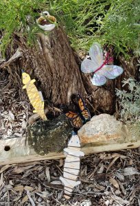 Butterfly & Bobtail finger puppets @ Naragebup